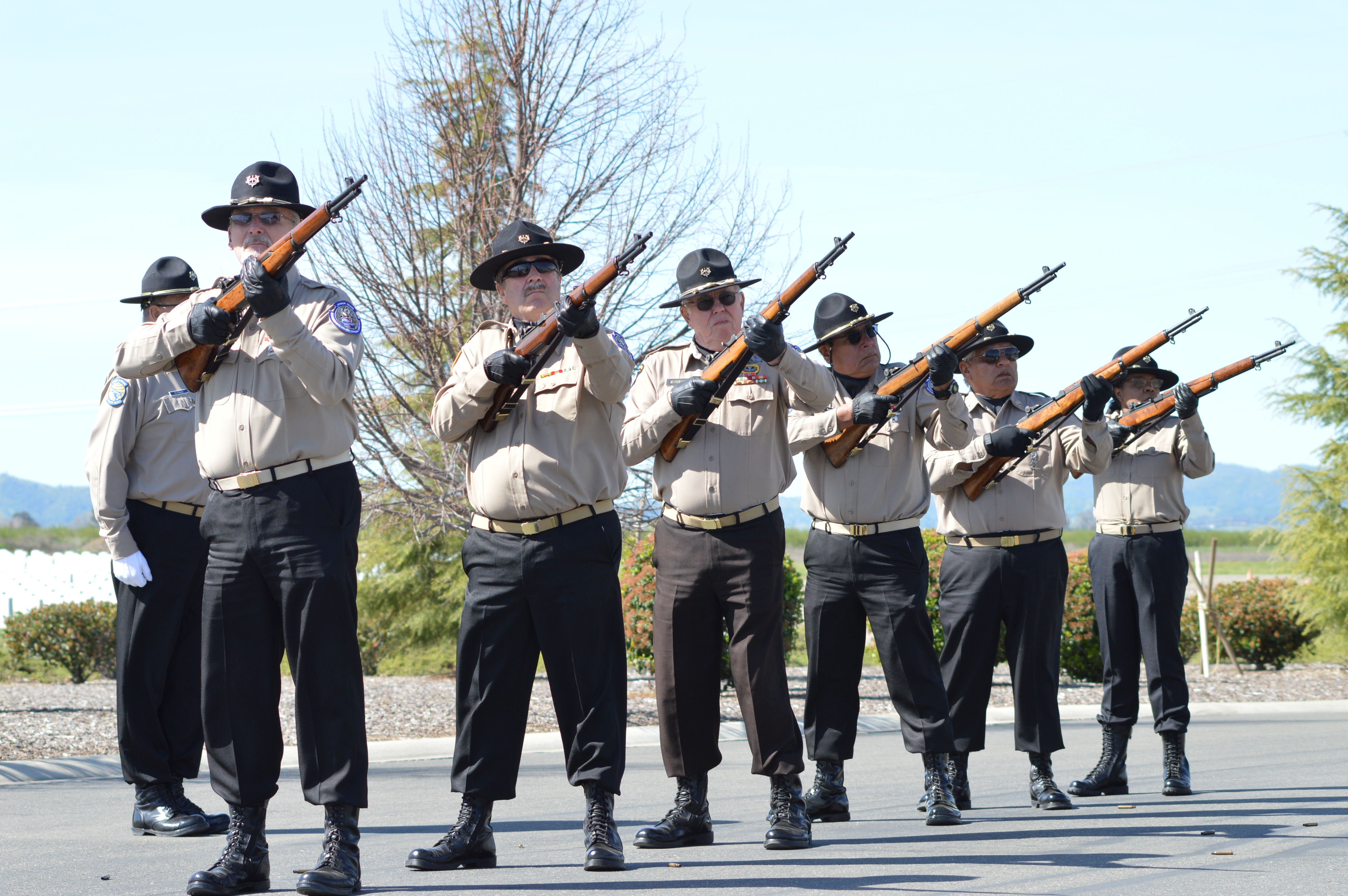 Rifle Volleys - Military Funeral Honors